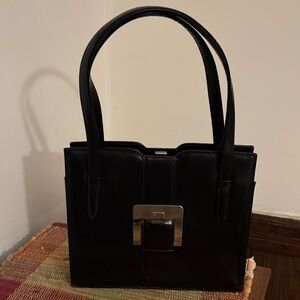 Vintage Dofan Elegant Black Handbag